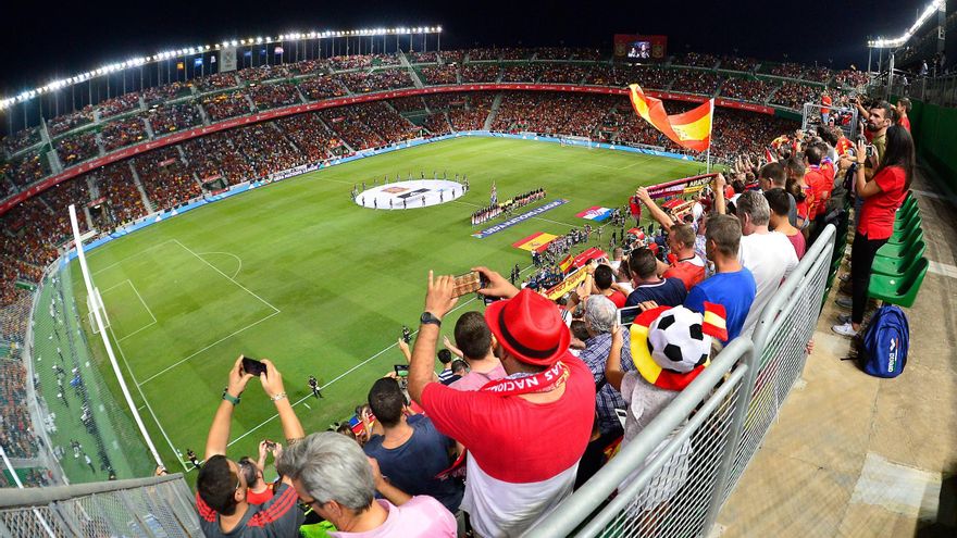 La selección española de fútbol jugará en Elche el próximo 11 de octubre