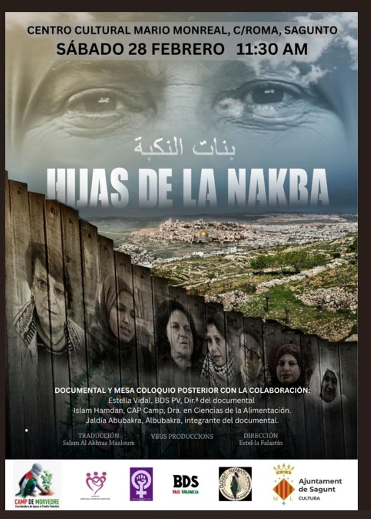 Parte del cartel del documental.