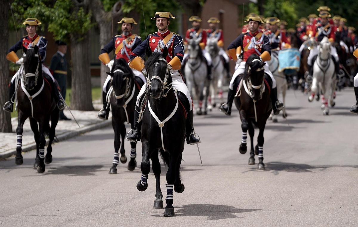 Actos de celebración del 180 aniversario de la fundación de la Guardia Civil.