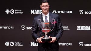 Lewandowski, trofeo Pichichi de la temporada pasada