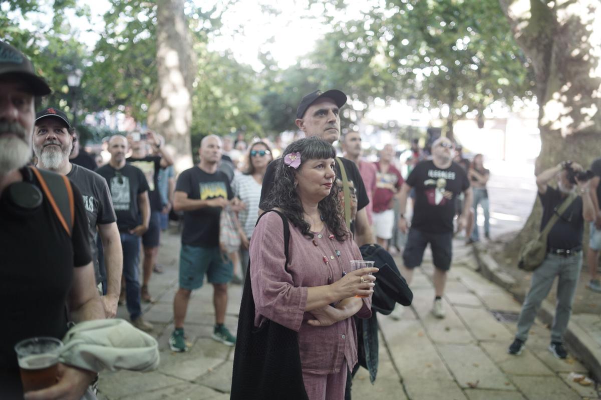 La banda londinense de rock'n'roll fue una de los protagonistas de la segunda jornada del Festival Noroeste Estrella Galicia en la plaza de Azcárraga. La banda londinense de rock'n'roll fue una de los protagonistas de la segunda jornada del Festival Noroeste Estrella Galicia en la plaza de Azcárraga.