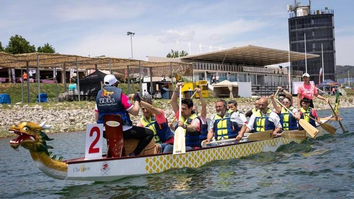 Imagen de archivo del evento Rema contra el càncer de Castelldefels.