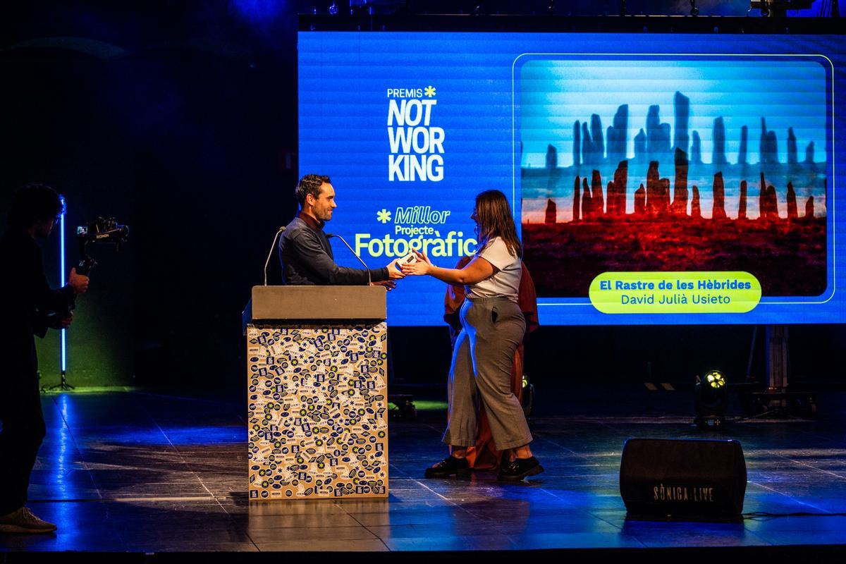Segona gala dels Premis Notworking a Manresa: tots els premiats i els moments de la nit
