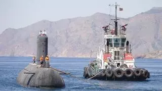 Del Arsenal a Escombreras: el submarino Tramontana, camino de convertirse en chatarra
