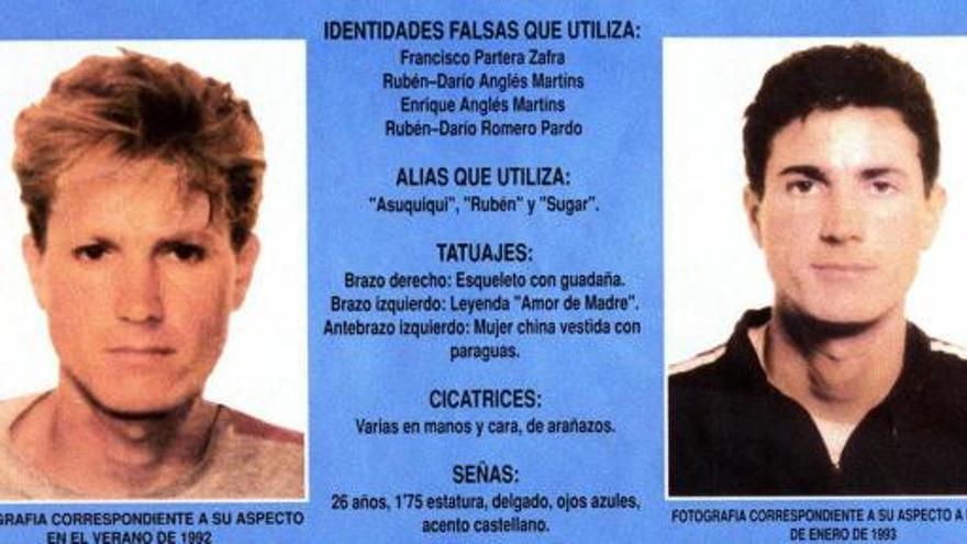 Fotografía de archivo de Antonio Anglés, a quien se le busca desde 1993 por el asesinato de las tres niñas de Alcàsser.