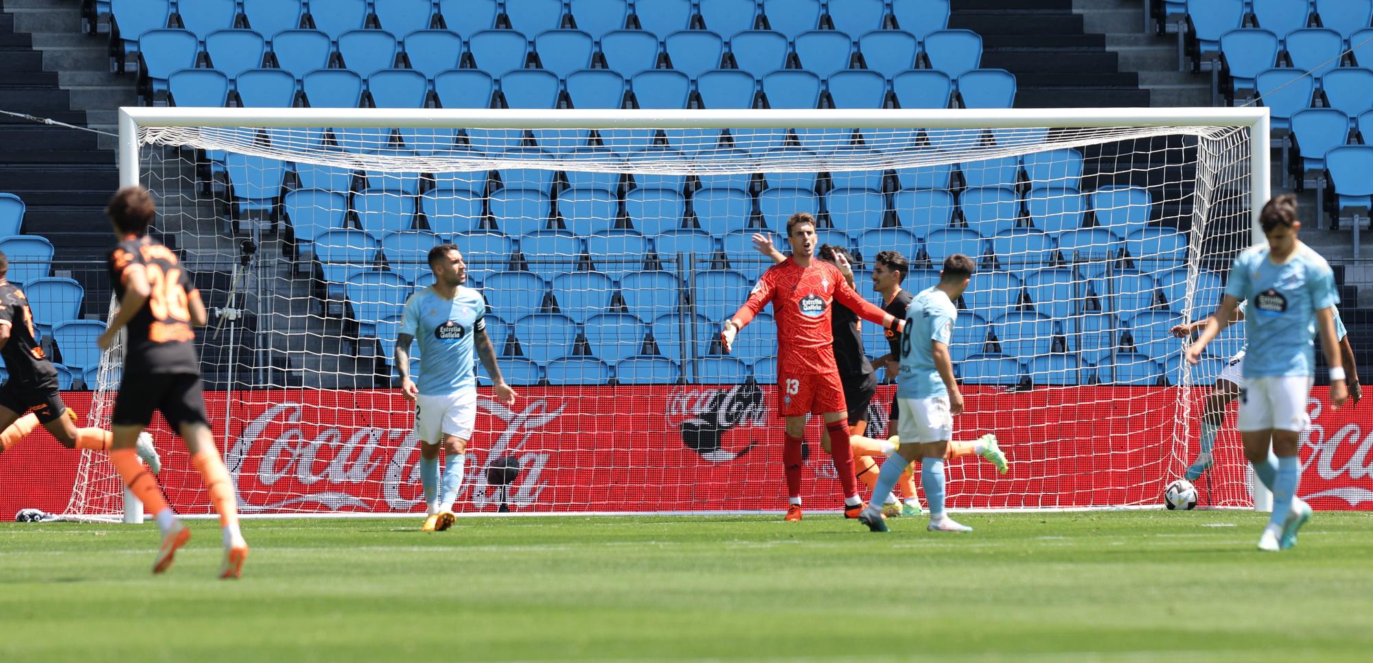 Las mejores imágenes del Celta - Valencia