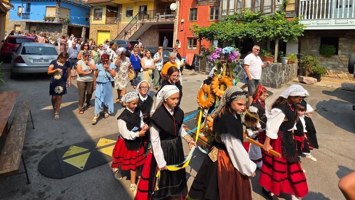 Las fiestas de Baíña, el año pasado.