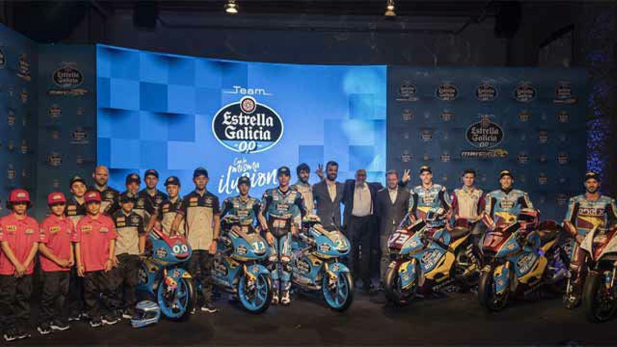 Estrella Galicia 0,0 presenta sus pilotos y equipos de motociclismo 2019