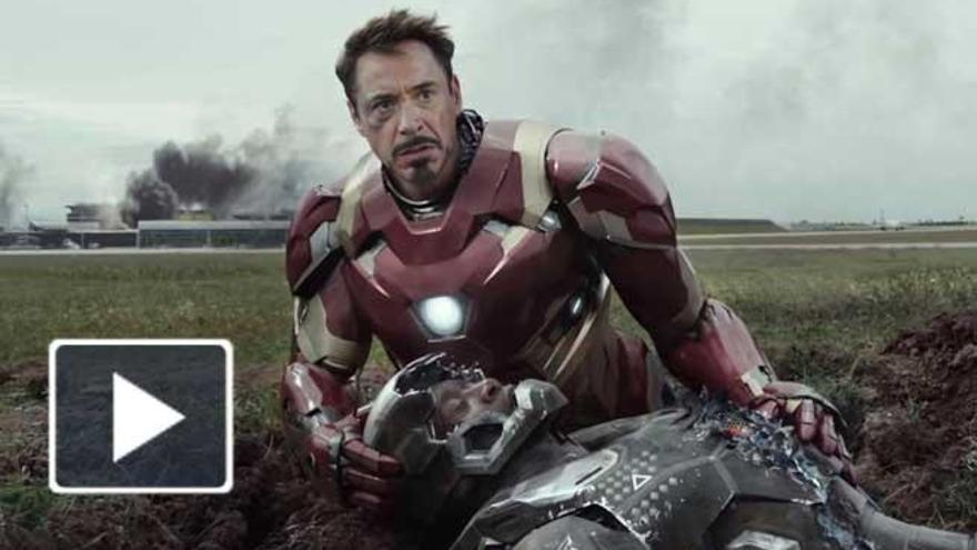 Un fotograma de &#039;Capitán América: Civil War&#039;.