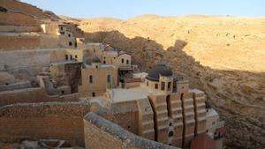 El monasterio griego ortodoxo de San Sabbas (Mar Saba).