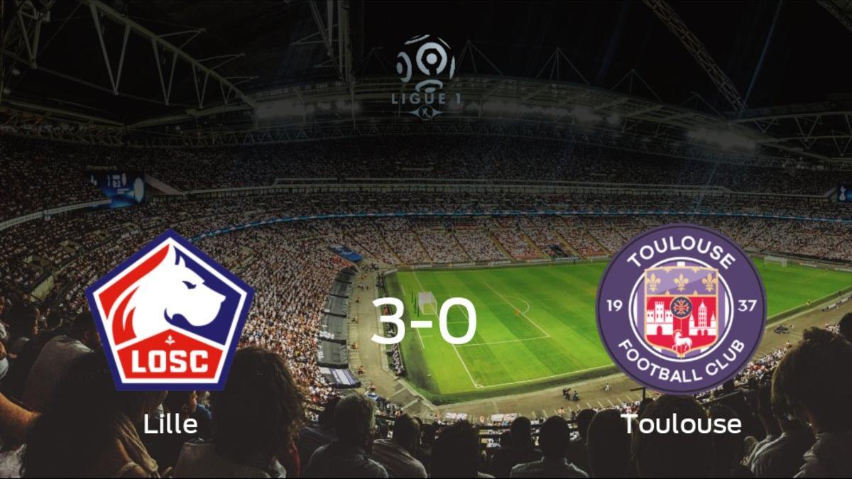 El OSC Lille suma tres puntos tras golear al FC Toulouse en casa (3-0)