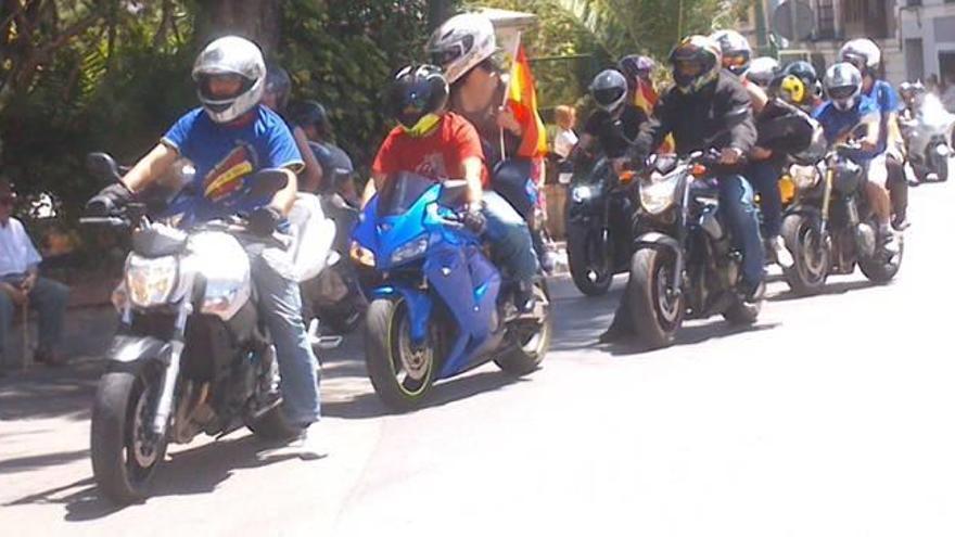 3.500 moteros participan en la XIX ruta mototurística &#039;Por la Vida&#039;