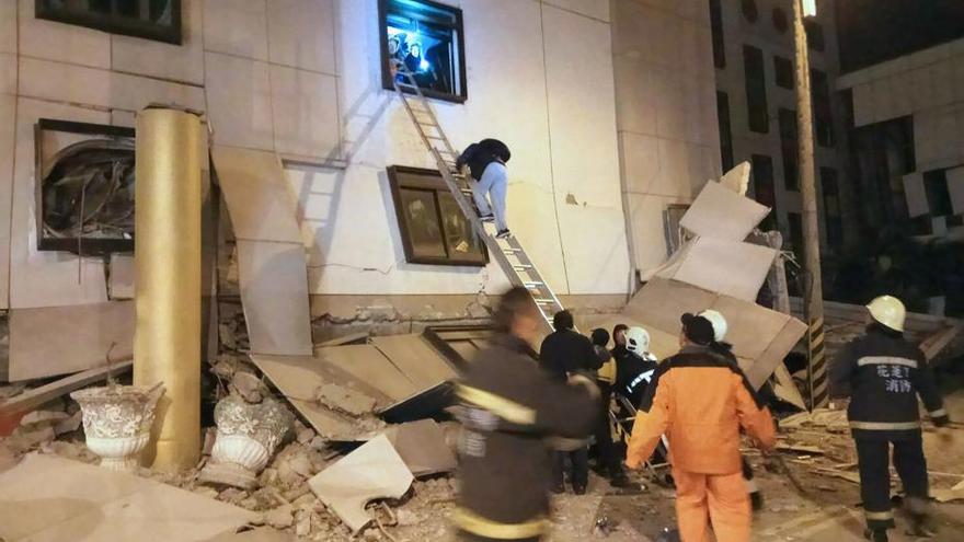 Un terremoto de 6,4 grados sacude Taiwán