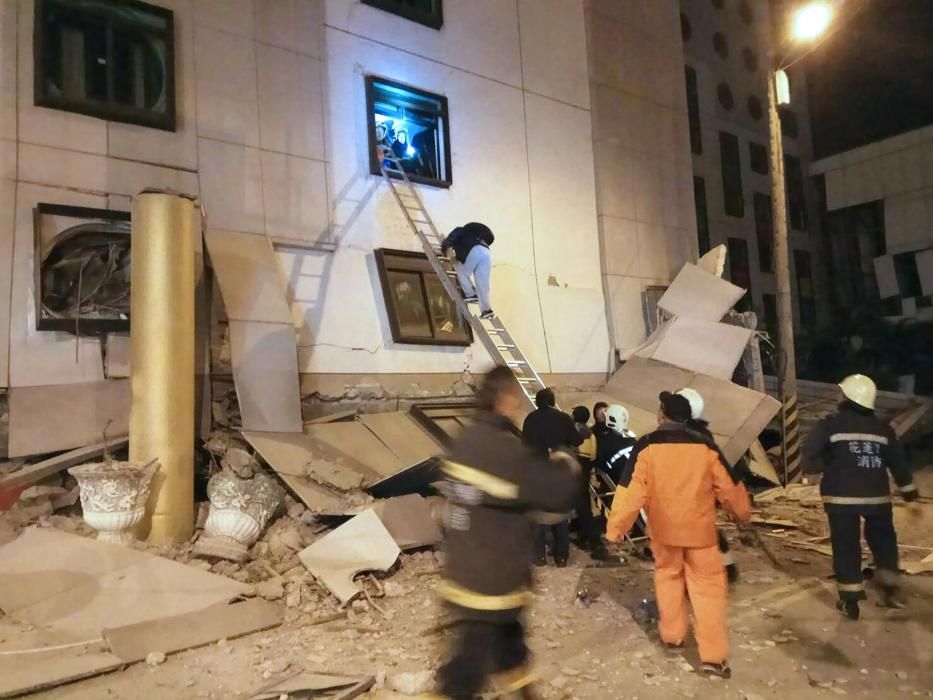 Un terremoto de 6,4 grados sacude Taiwán