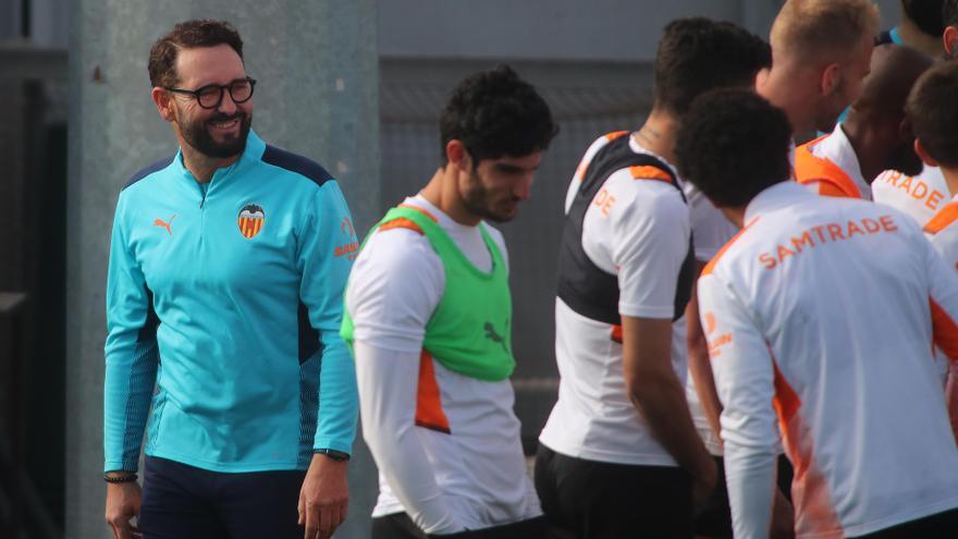 Las imágenes del entrenamiento del Valencia CF de hoy