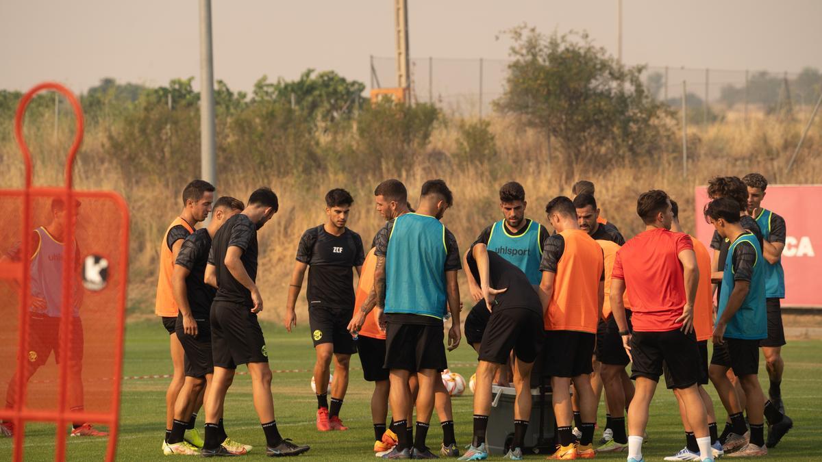 Entrenamiento del Zamora CF