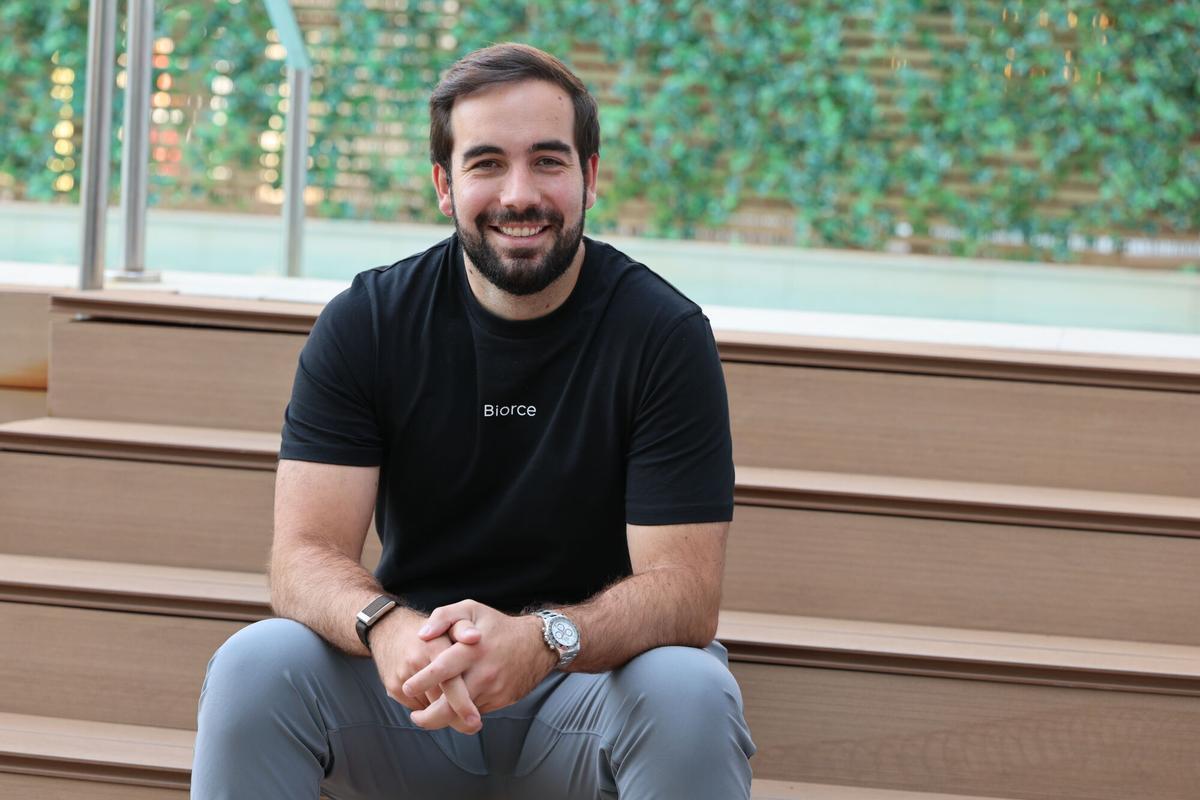 Pedro Coehlo, fundador de la empresa Biorce.