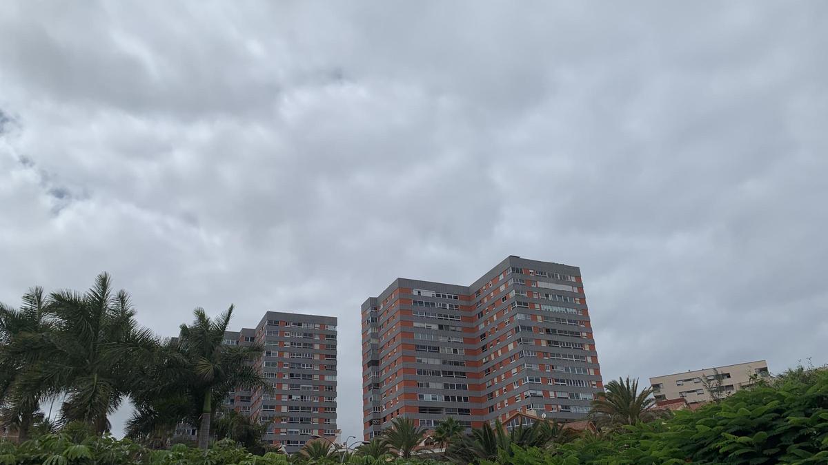 Nubes en Las Palmas de Gran Canaria