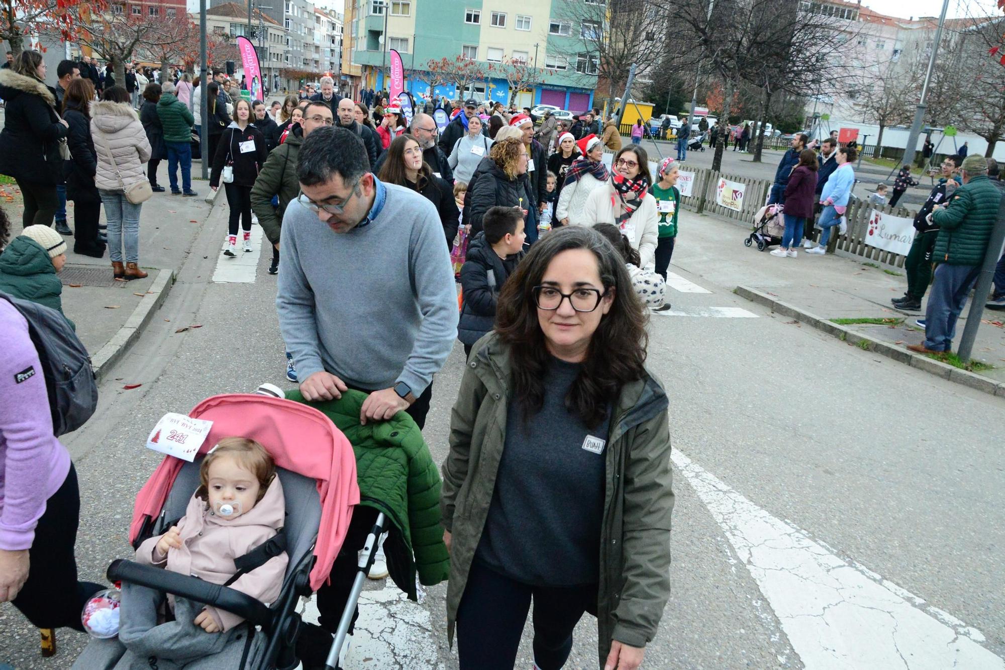 La carrera San Silvestre "Bye bye 2024" de Bueu en imágenes