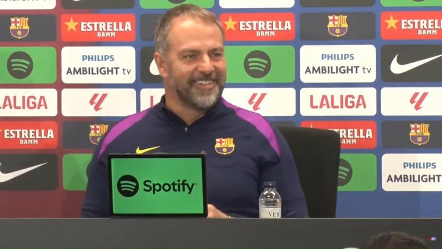 Flick se lo toma a broma