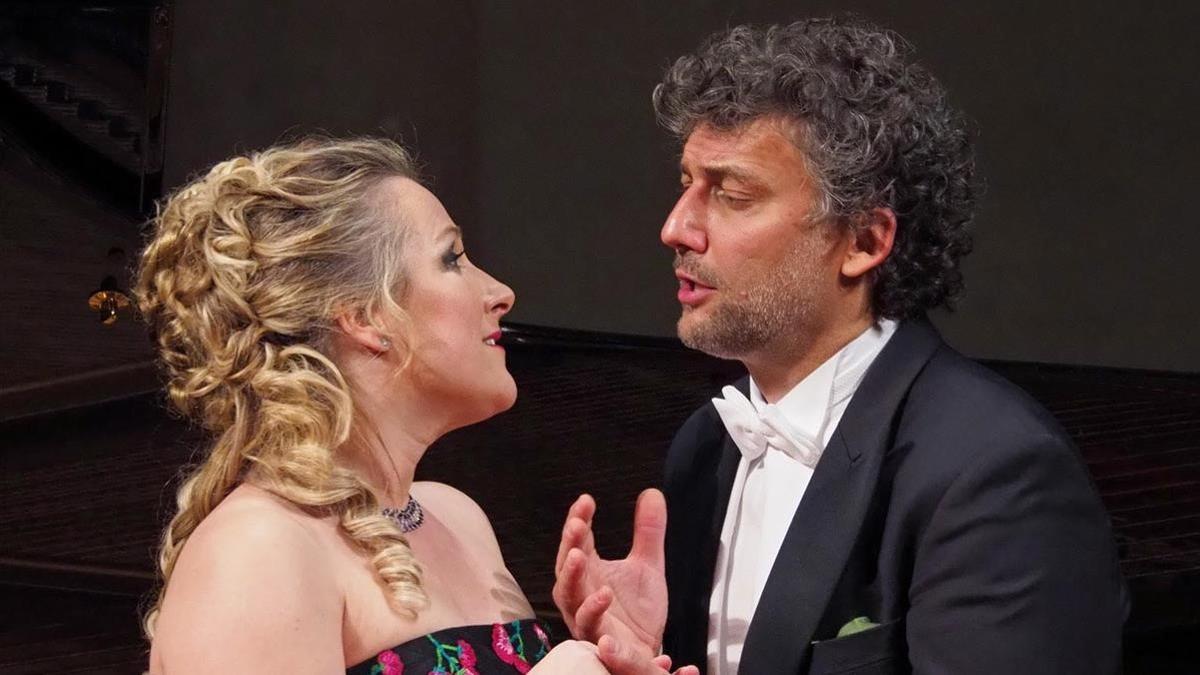 Diana Damrau y Jonas Kaufmann, en el Palau de la Música