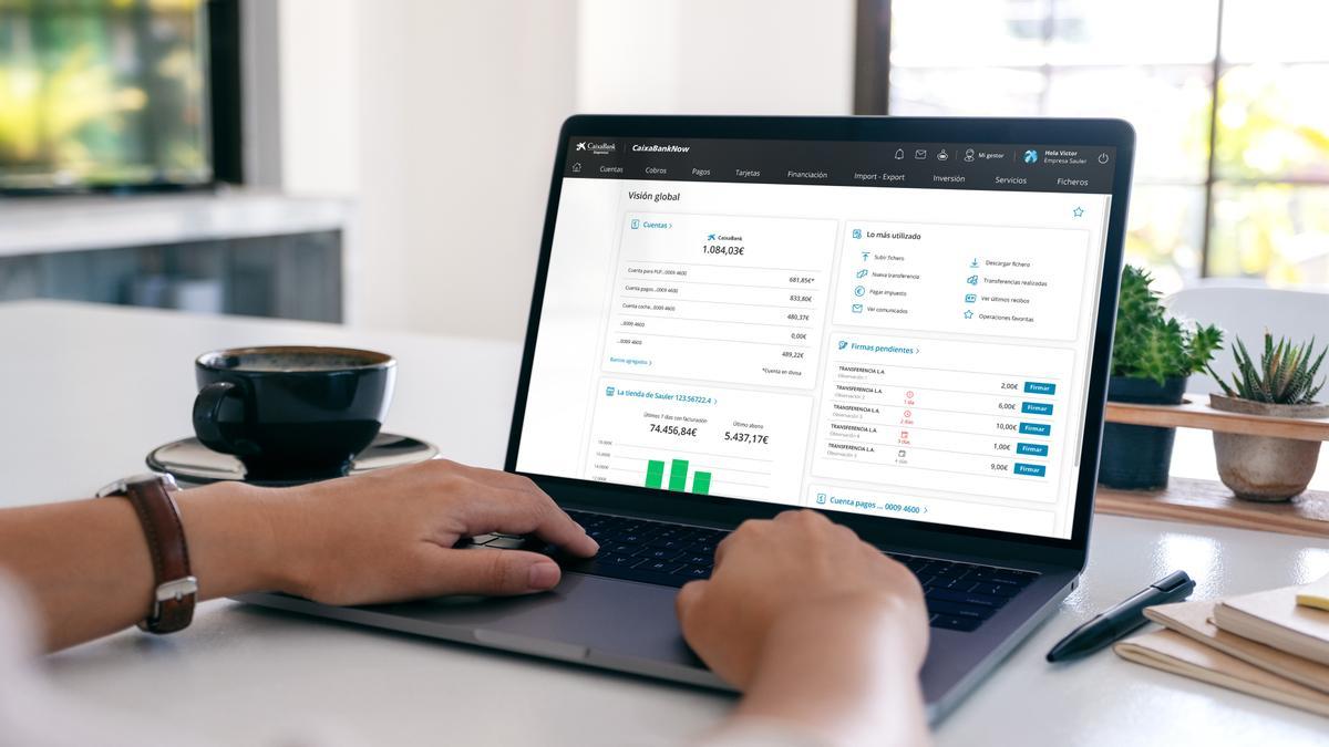 Usuario de CaixaBankNow Empresas y Negocios