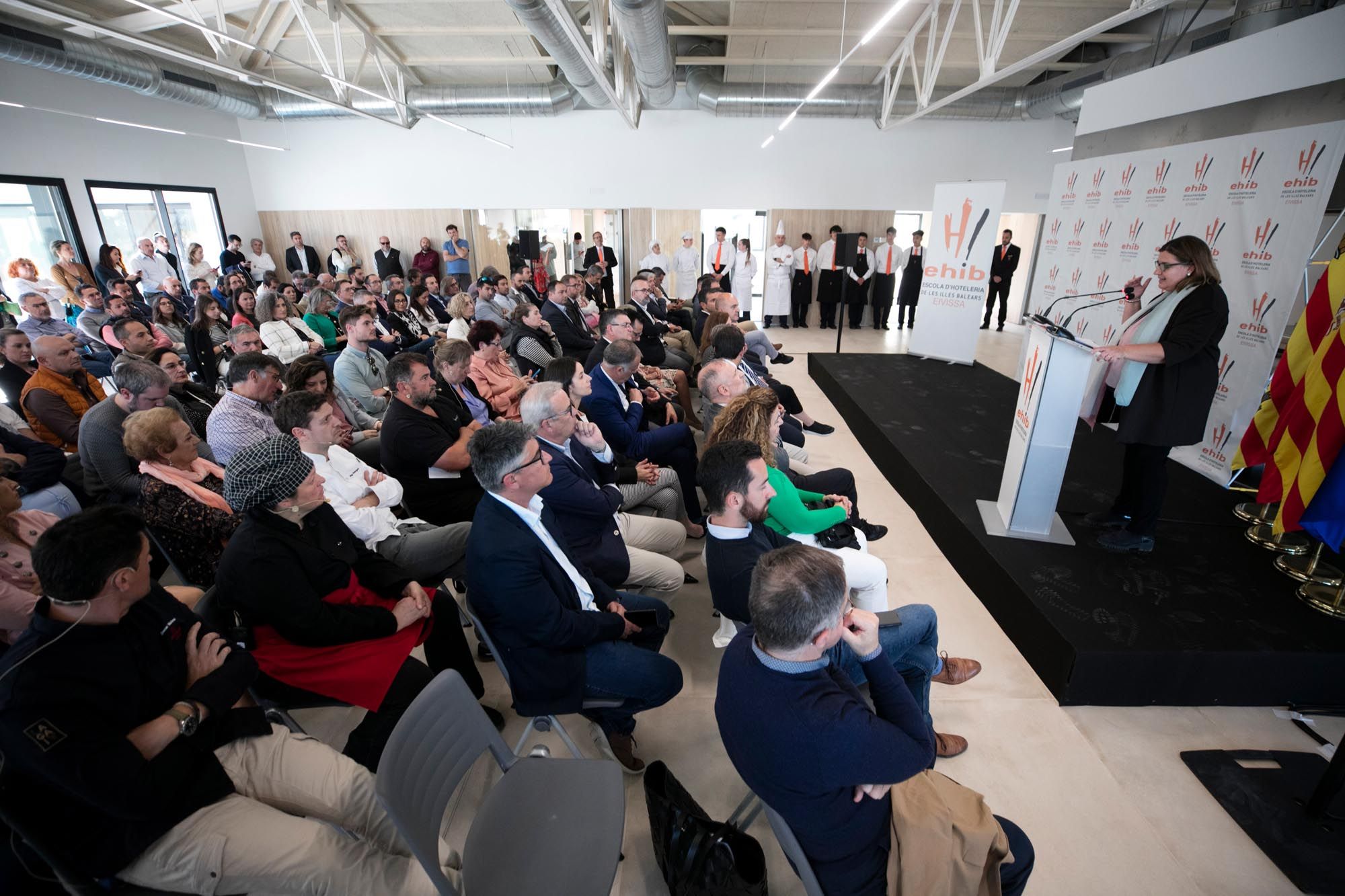 Inauguración de la Escuela de Hostelería de Ibiza