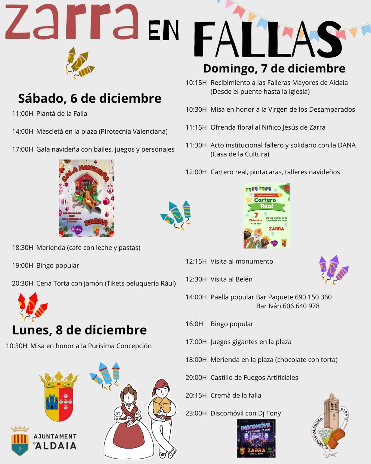Programación completa de las Fallas de Invierno 2025.