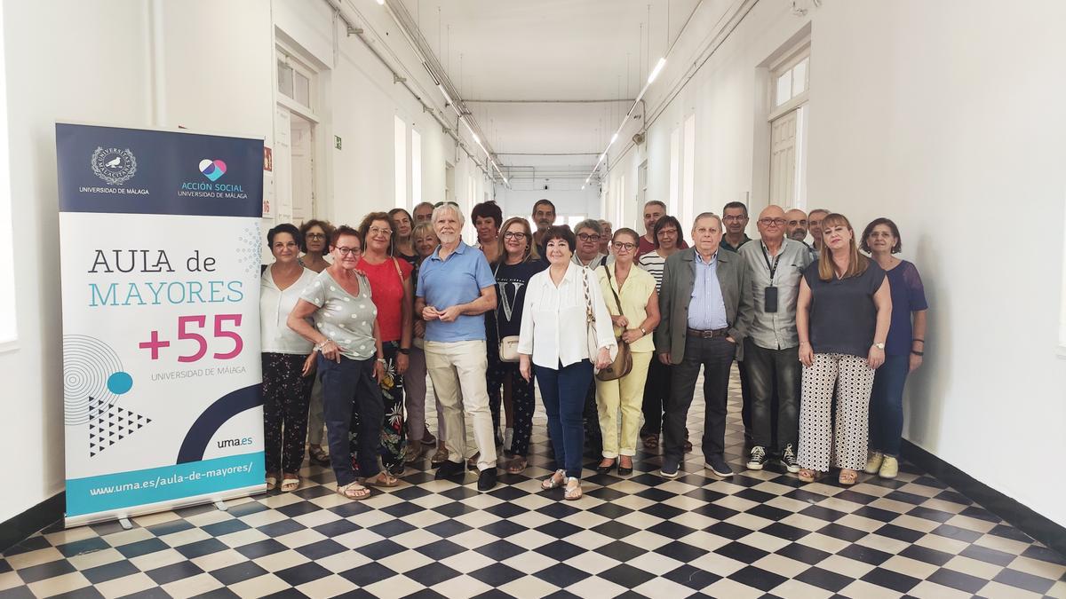 Presentación del Aula de Mayores de la UMA, en La Térmica.