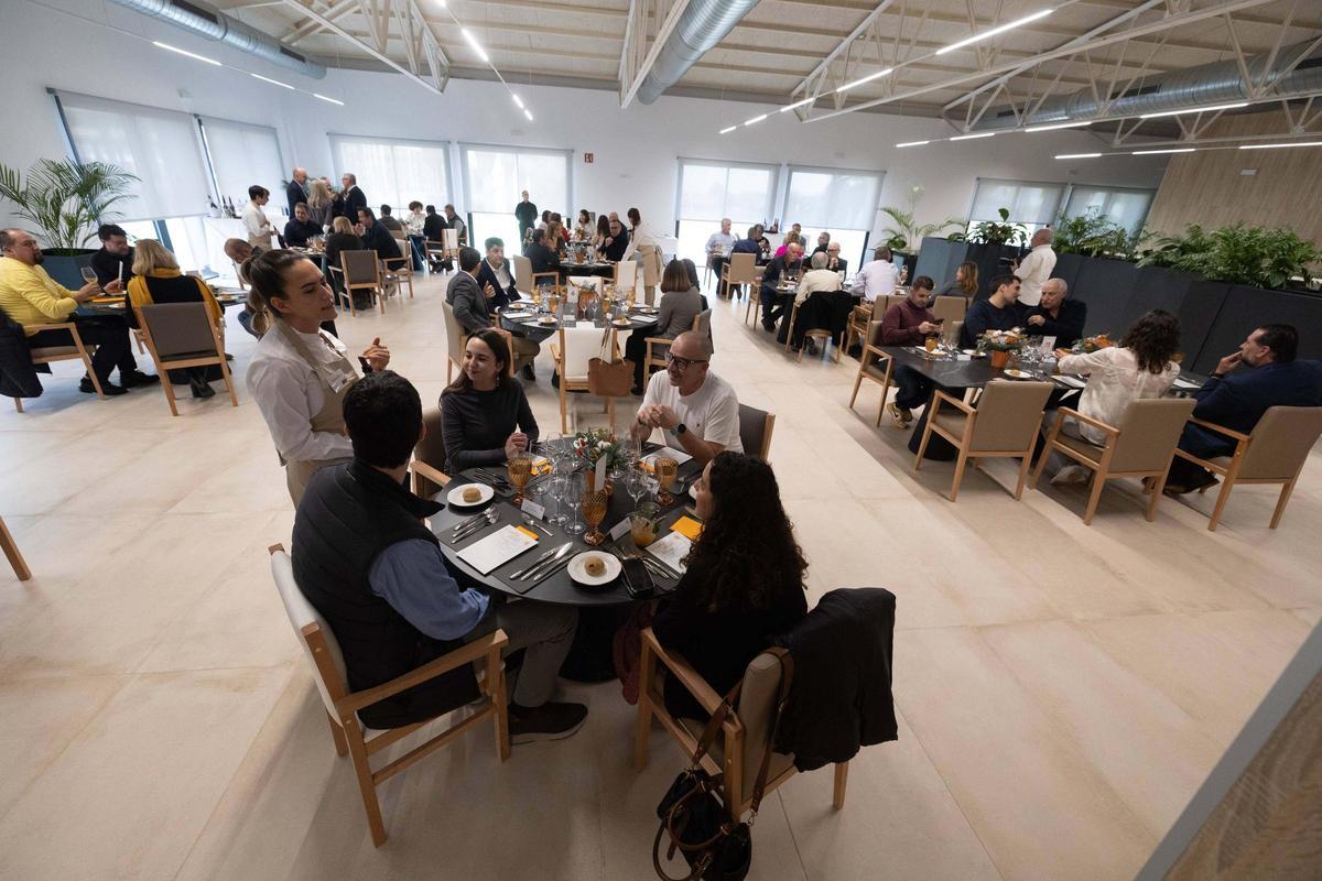 Delicatessen en la primera comida de la Escola d’Hoteleria de Ibiza