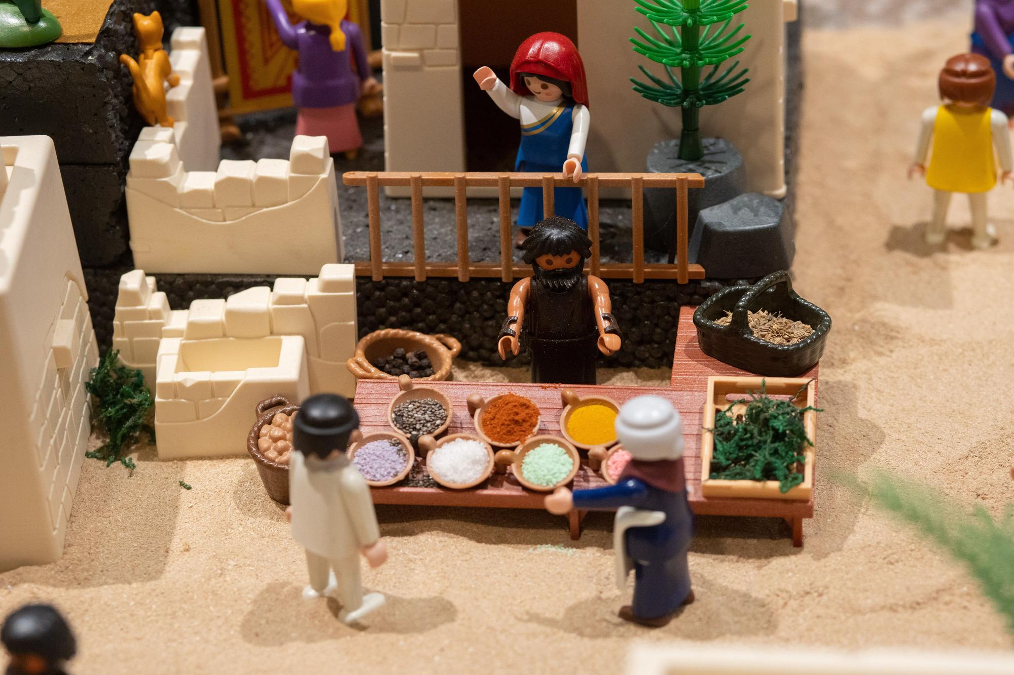 Belén de Playmobil en el Museo Etnográfico