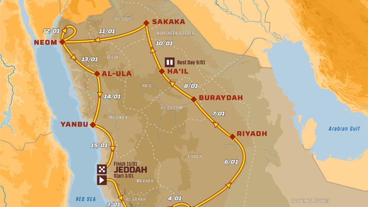 El Dakar presentó el recorrido y las condiciones de la edición de 2021