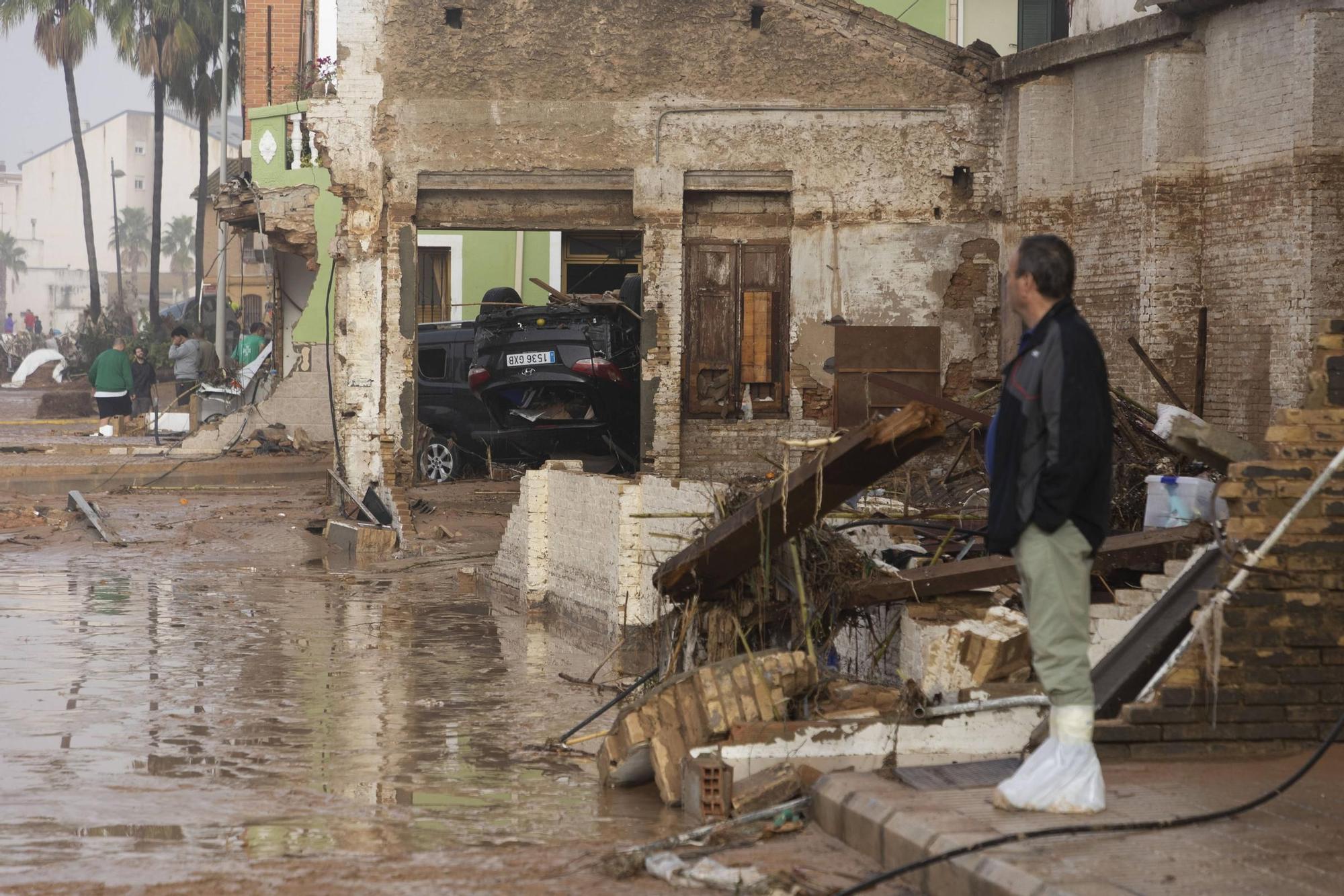 La devastación en Paiporta tras la catástrofe