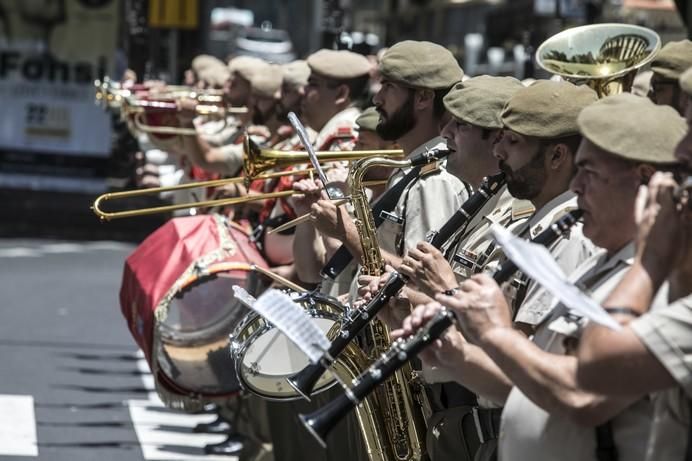 19/07/2017  EJERCITO DEFENSA   visita de la ministra de defensa María Dolores de Cospedal  a la capitanía  de canarias