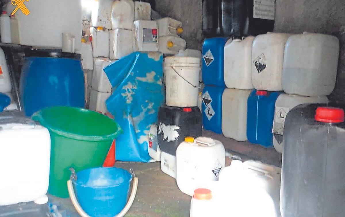 Laboratorio clandestino desmantelado en Gran Canaria