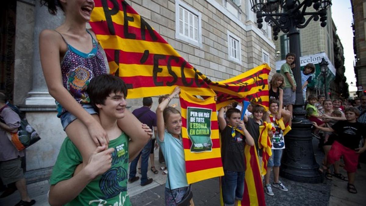 Un 95,2 % de las personas que viven en en Catalunya entiende el catalán