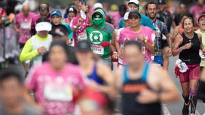 Així van fer trampes 11.000 corredors a la marató de Mèxic: cotxes, metro...