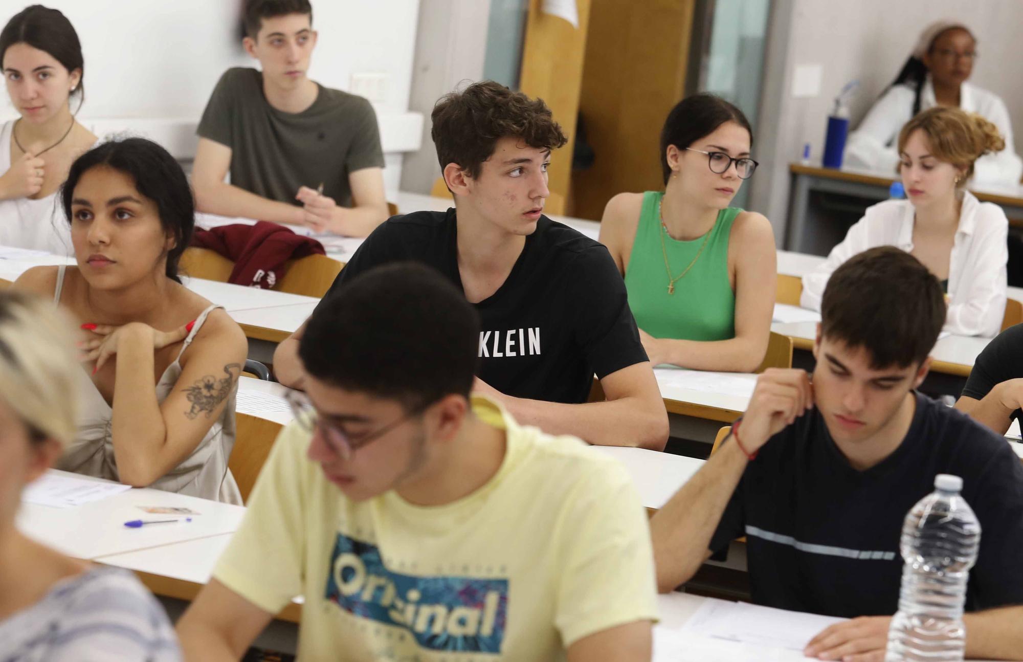 PAU 2022 en la Comunitat Valenciana: comienzan los exámenes de selectividad.