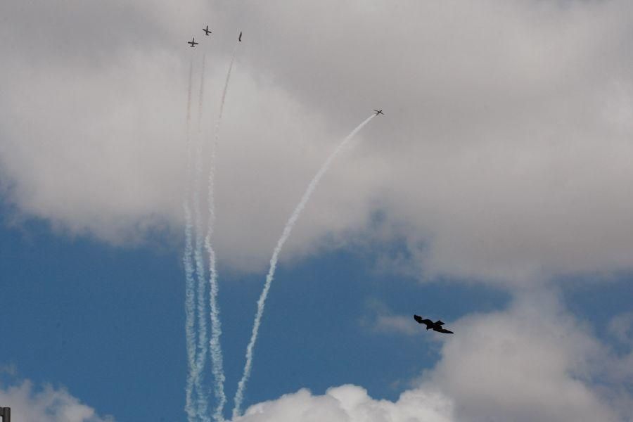 Ensayos de la Patrulla Águila en Zamora