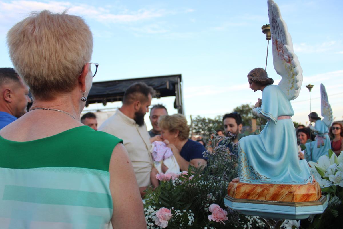 Ofrenda a la Virgen de la Encarnación en Palacios de Sanabria