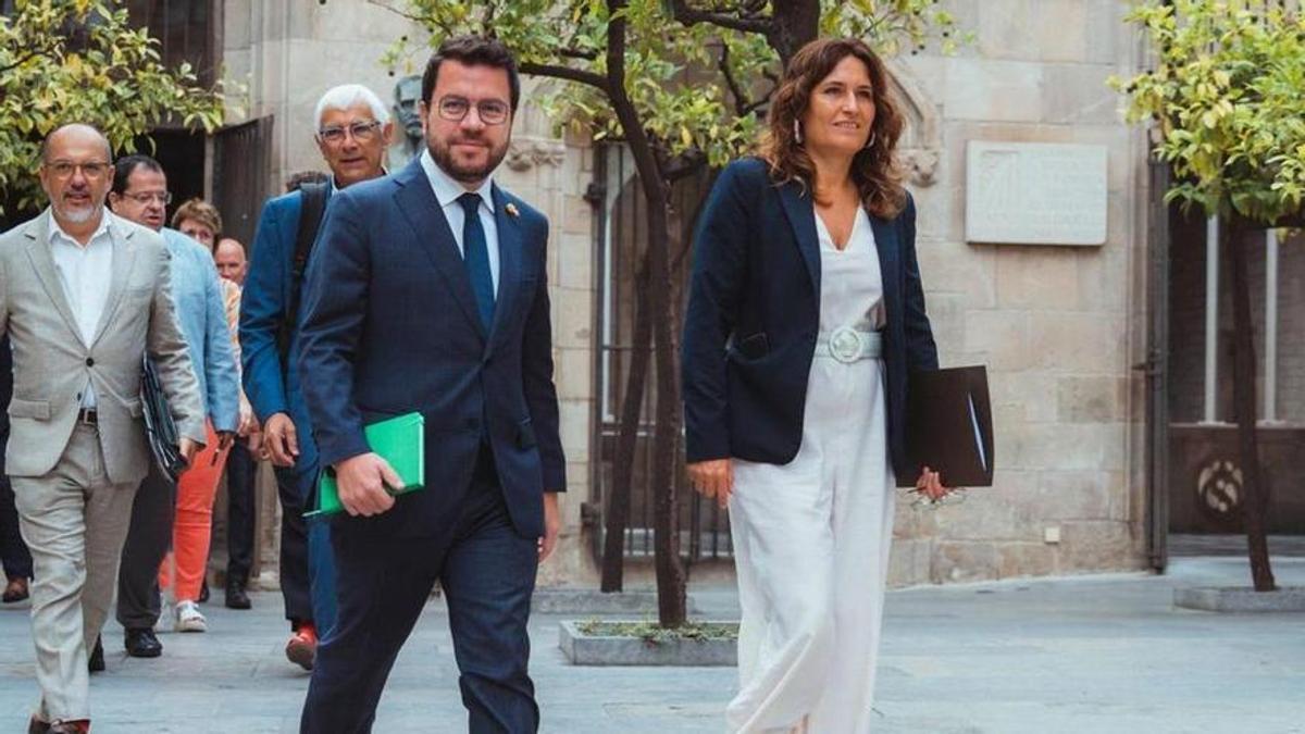 Pere Aragonès: “Los resultados de las elecciones nos invitan a avanzar hacia un referéndum”