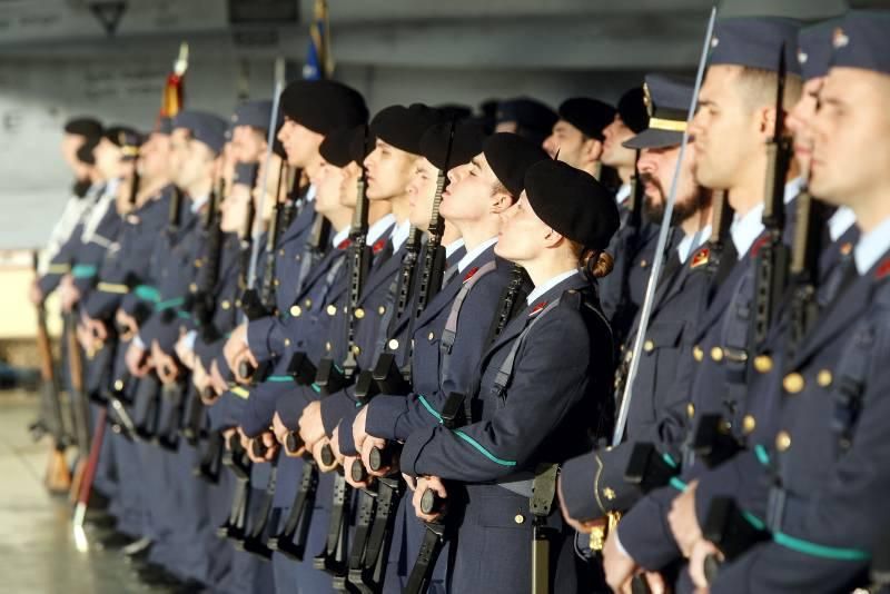 Visita de Cospedal a la Base Aérea de Zaragoza