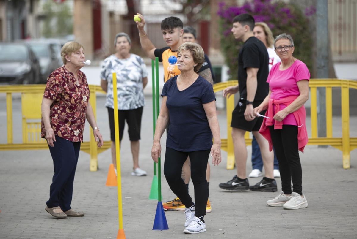 Actividad intergeneracional en la Semana del Mayor de Sagunt