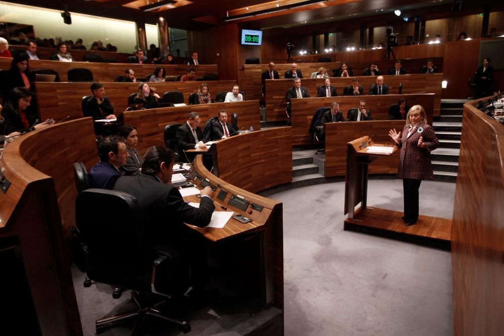 Segunda jornada del debate de Orientación Política en la Junta General del Principado