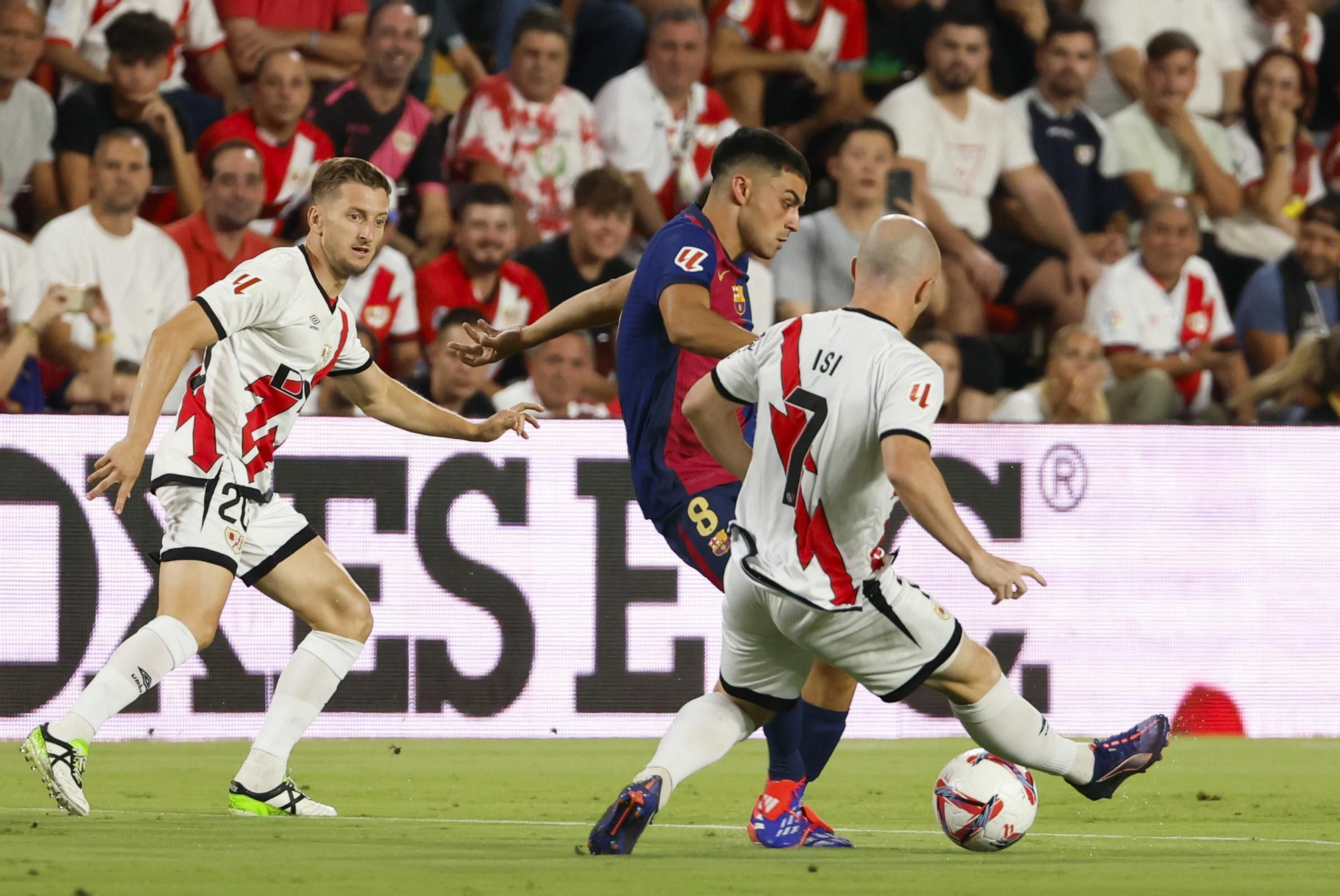 El Rayo Vallecano - Barça, en fotos