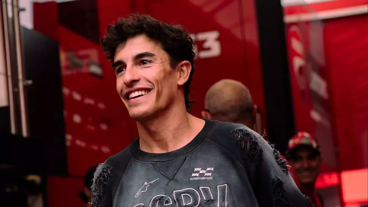 Marc Márquez: "Las cuatro Aprilia son muy rápidas y también Acosta, pero nosotros estamos siempre ahí delante"