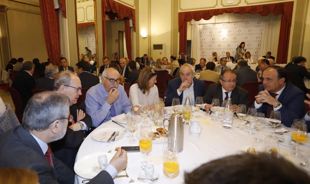 Desayuno con Amparo Marco en el Casino Antiguo de Castelló