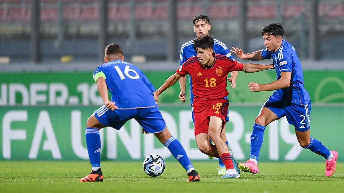 España - Italia del europeo sub19