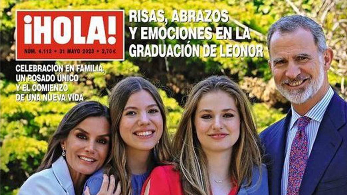 PORTADA REVISTA HOLA 24-05-2023