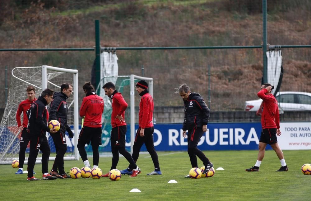 El cuerpo técnico ha programado cinco entrenamientos para preparar el partido del domingo ante el líder en Granada.